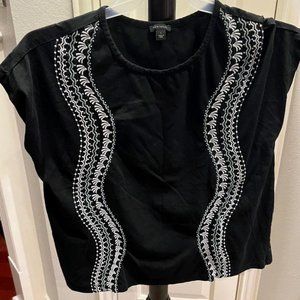Ann Taylor Short Sleeve Top - Size Large